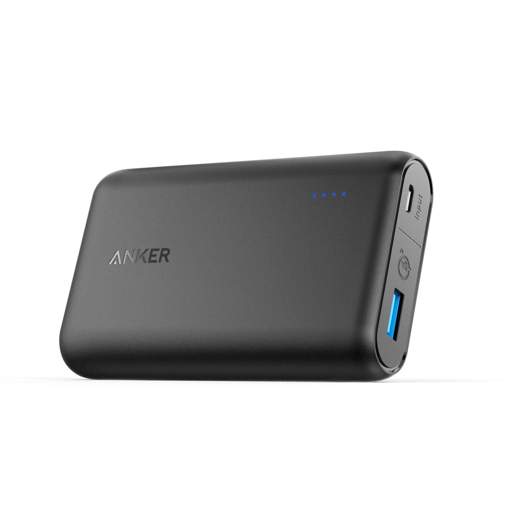 Anker PowerCore Speed 行動電源 10000 mAh (黑) A1266 black【群光公司貨】