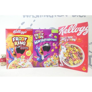 【Sunny Buy】◎現貨◎ Kellogg's 家樂氏 米脆片香果圈早餐麥片 獨角獸榖麥水果圈 彩色棉花糖早餐圈