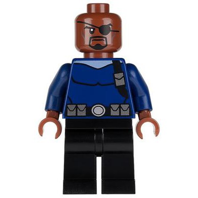 中古品 LEGO 2013 76004 單售 神盾局長 尼克福瑞 Nick Fury SH056 樂高 人偶
