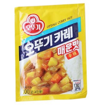 限時搶購 韓國 OTTOGI 不倒翁 即食調理咖哩粉-辛辣 100g