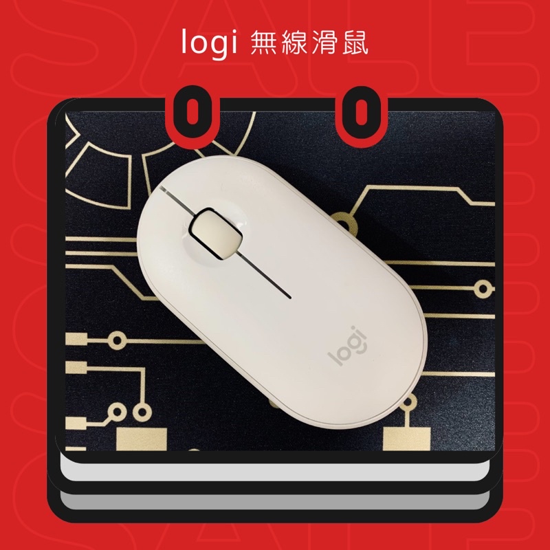 【二手】正品 M350 羅技logi 無線滑鼠 藍牙 含接收器 Ipad適用 apple蘋果 平板