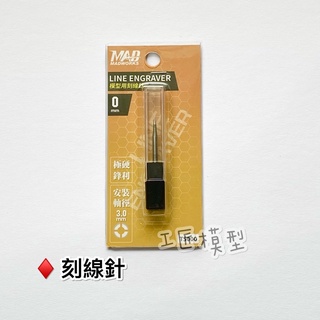 【工匠模型】MADWORKS 刻線針 (不包含刀柄) 尖端0.03mm
