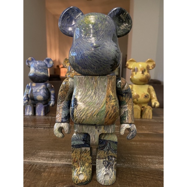 BE@RBRICK Van Gogh 梵谷 普羅旺斯 500% Bearbrick 庫柏力克熊