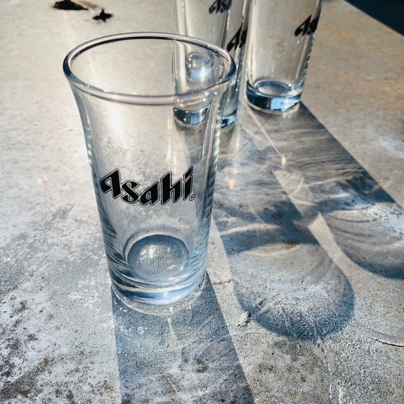 アサヒビール｜Asahi beer 朝日麦酒 朝日啤酒 玻璃杯 酒杯 啤酒杯 杯子 器皿 企業收藏 企業景品 企業物