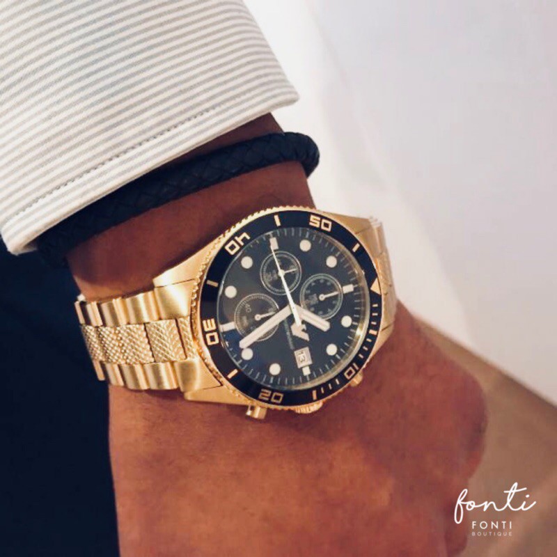 emporio armani ar5857 gold