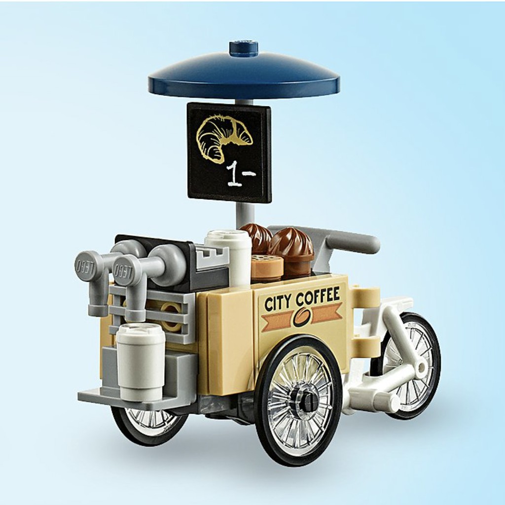 LEGO 60233 行動 咖啡車 咖啡店 三輪車 mobile coffee cart