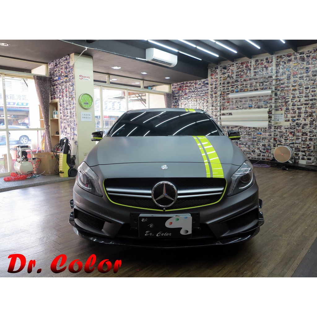 Dr. Color 玩色專業汽車包膜 M-Benz A45 全車包膜改色 (3M 2080_M261)