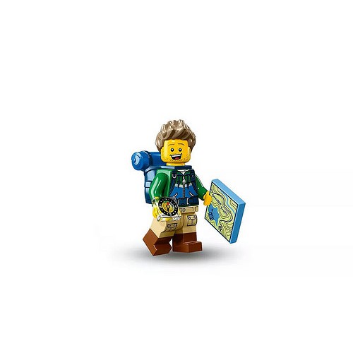 Lego 71013 16代 6號 旅行家 旅行者 (有底板)