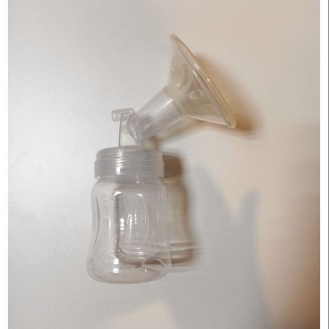 貝瑞克Spectra (美樂蒂,可用) 寬口 擠奶瓶組, 儲乳瓶+28cm寬口喇叭罩+ 按摩 花瓣 矽膠墊