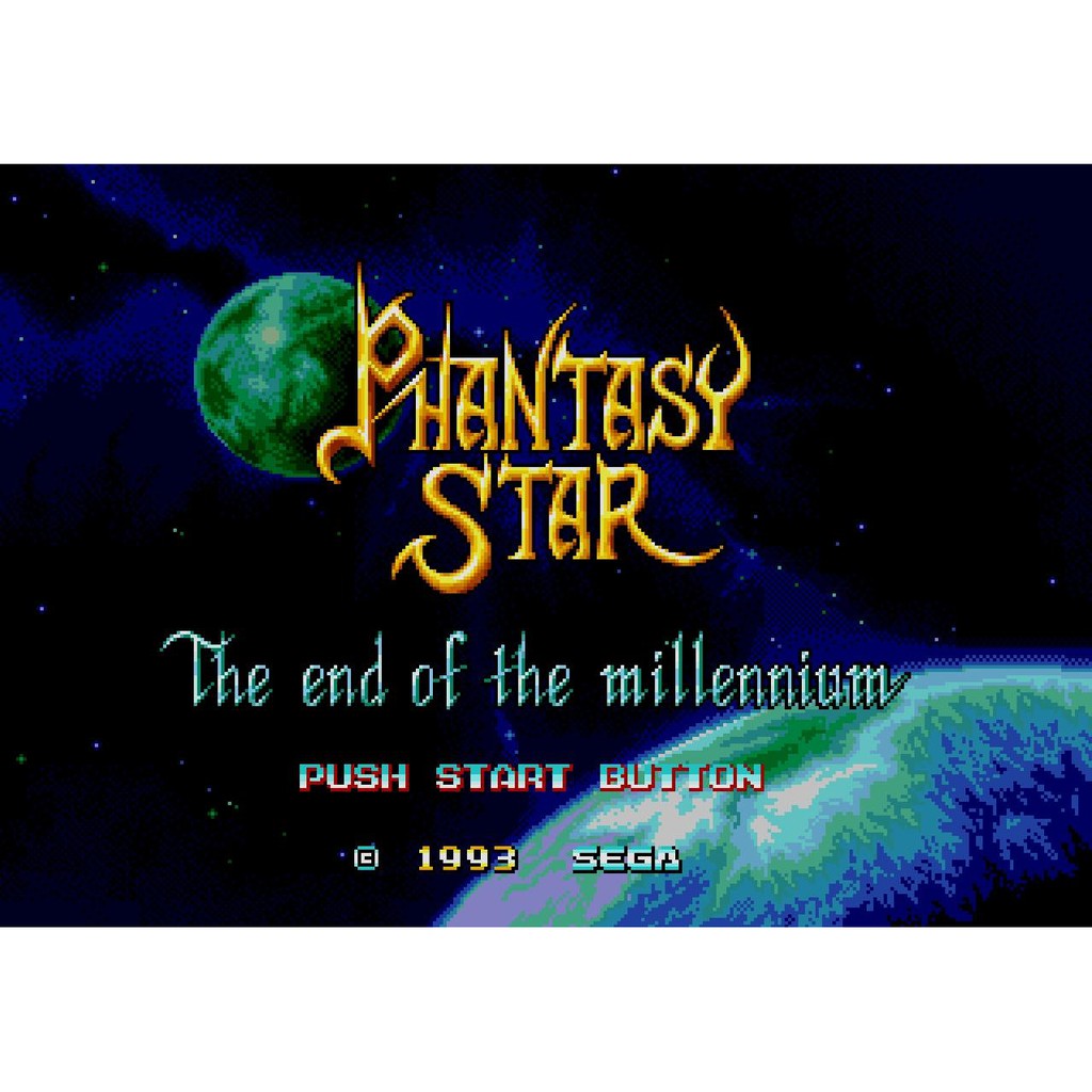 SEGA MD 世嘉 夢幻之星4 千年紀的終結 Phantasy Star IV 中文版遊戲 電腦免安裝版 PC運行