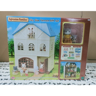 ❤現貨-全新品❤ 森林家族 天藍三層別墅 扮家家酒 玩具 好市多 Costco