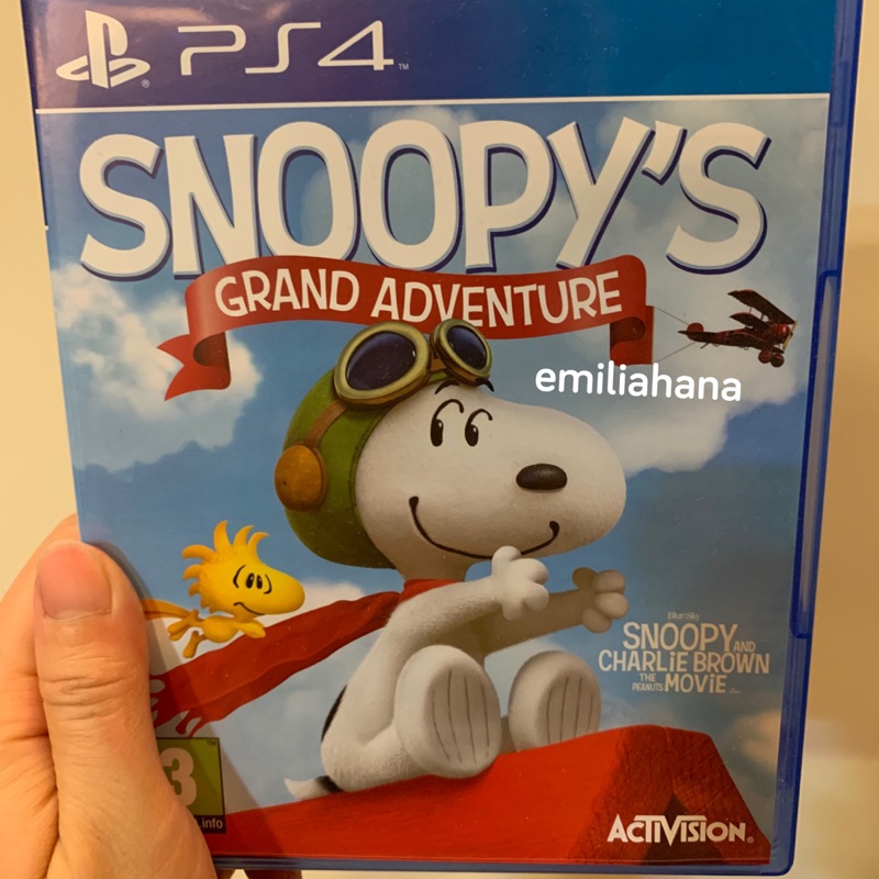 ［9.5成新］PS4《史努比壯闊歷險記 Snoopys Grand Adventure》英文美版