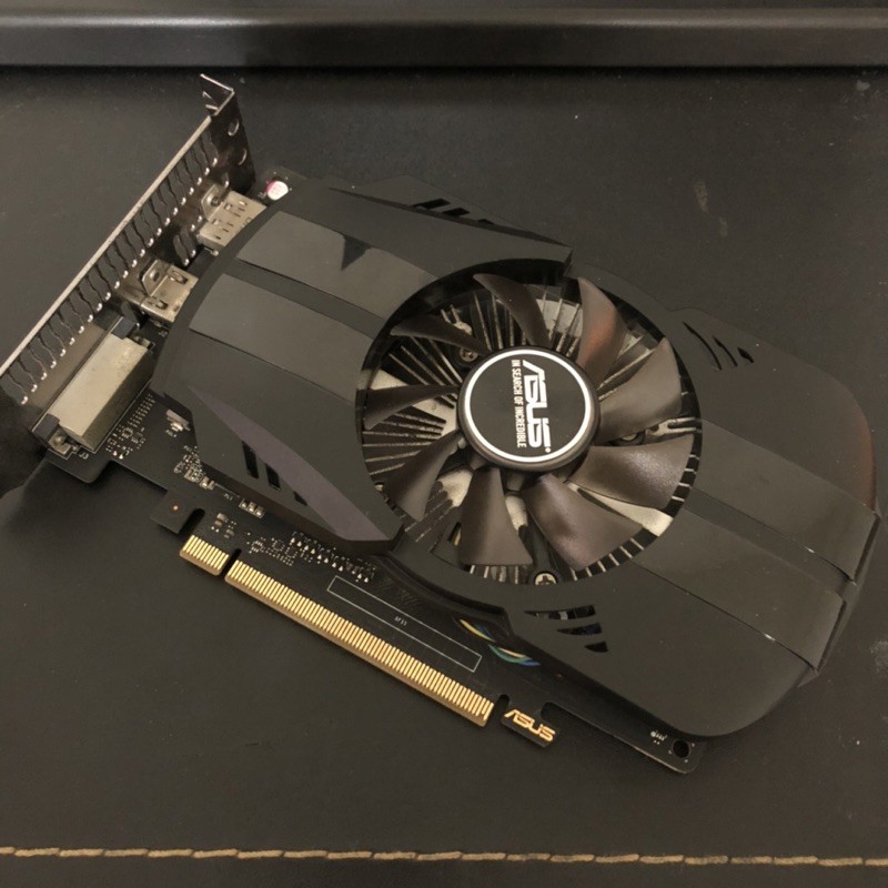 ASUS GTX 1050Ti 免插電 單風扇 二手顯卡 卡況良好