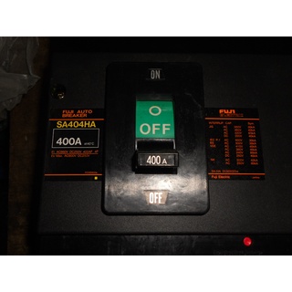 全新 日本 富士電機 SA404HA 無熔絲斷路器 4P 400A 85KA (D1)