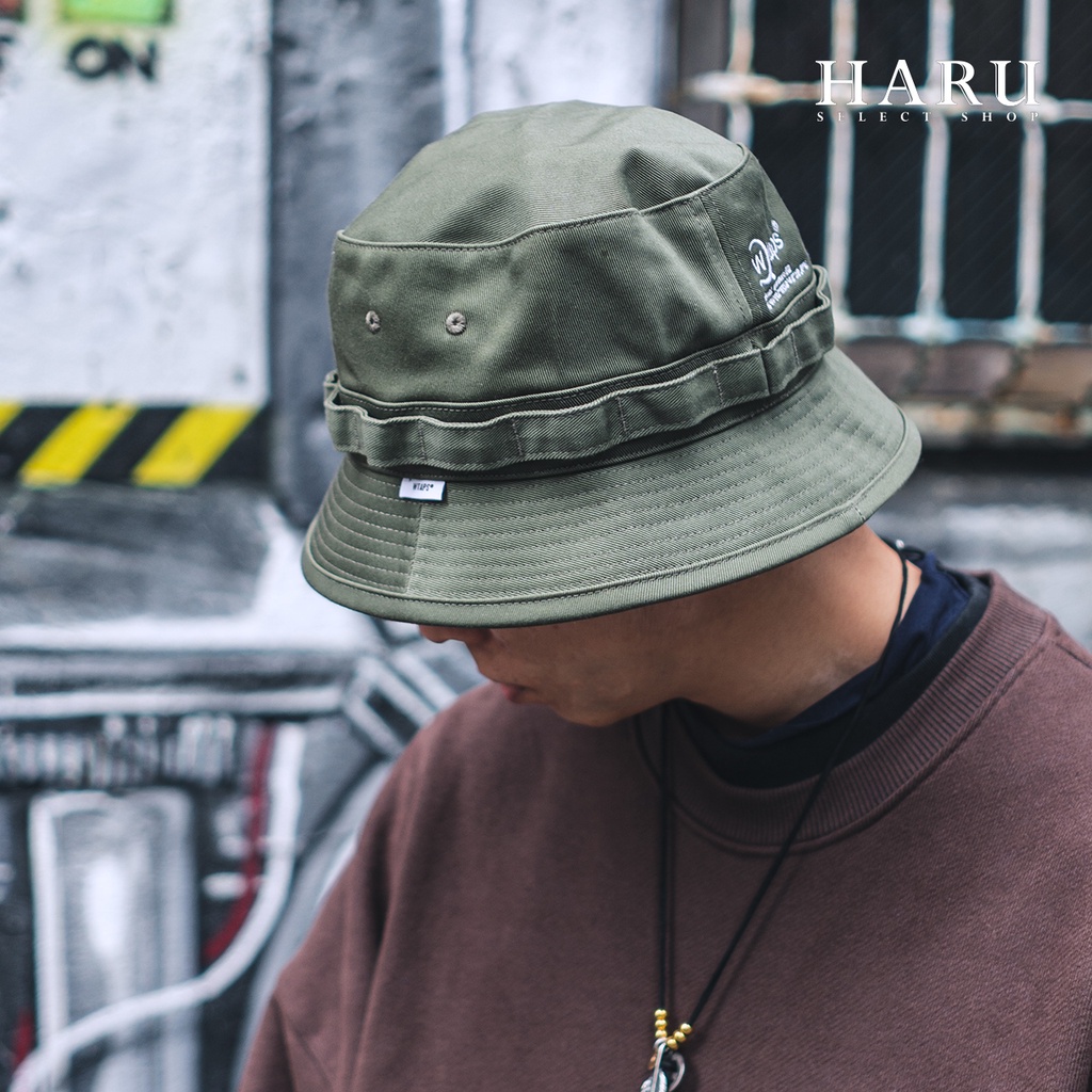 グッドふとんマーク取得 wtaps JUNGLE 02 HAT COTTON ジャングルハット