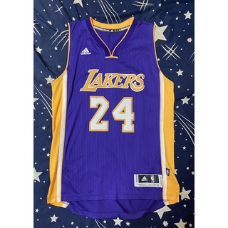 Kobe Bryant #24 NBA 洛杉磯湖人 球衣 adidas 愛迪達 swingman L+2 球迷版 M