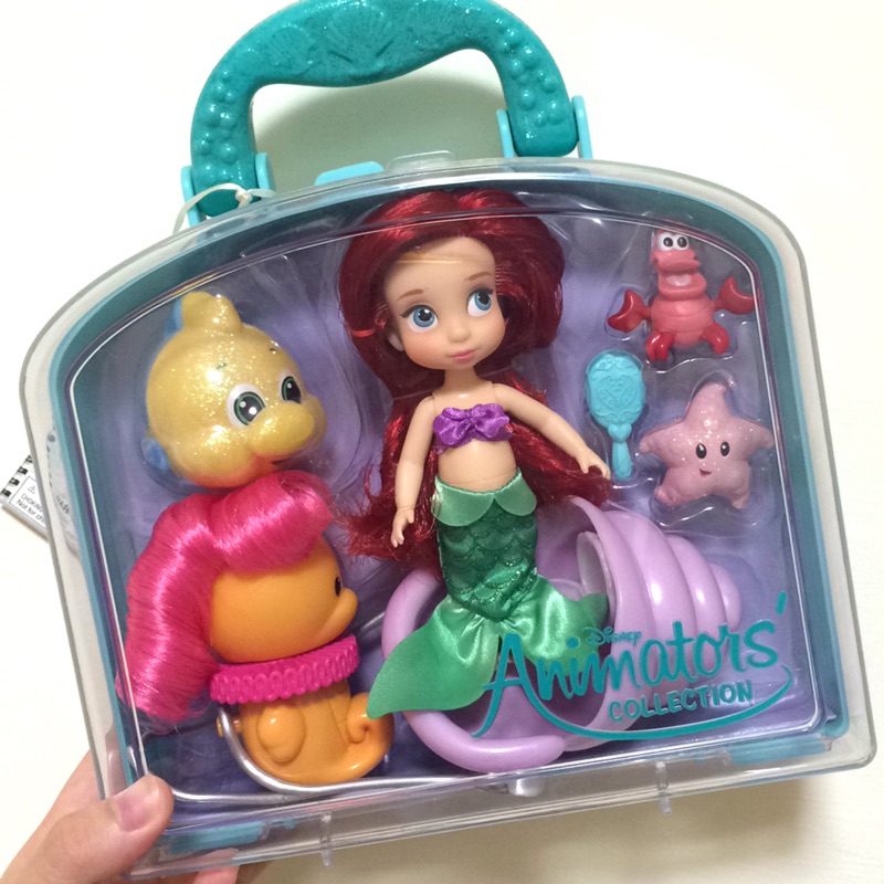 日本迪士尼 Disney 美人魚 組合 娃娃 小比目魚