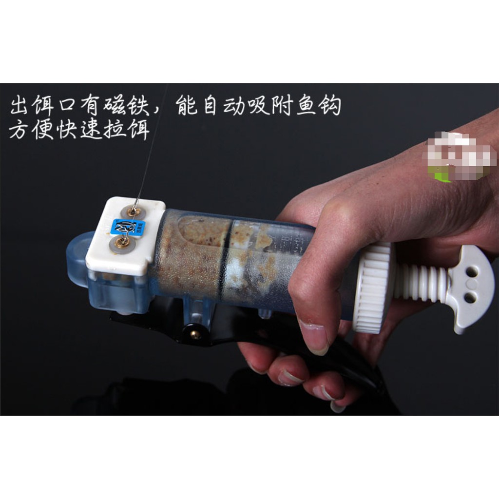 凱萊姆快速自動上餌機k1k2k3款餌料上餌器釣魚拉餌垂釣漁具用品 蝦皮購物