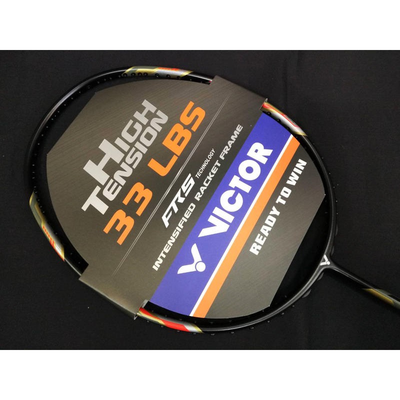 [大自在體育用品] 免運 任選線種 VICTOR 勝利 羽球拍 JETSPEED JS-07HC 消光黑