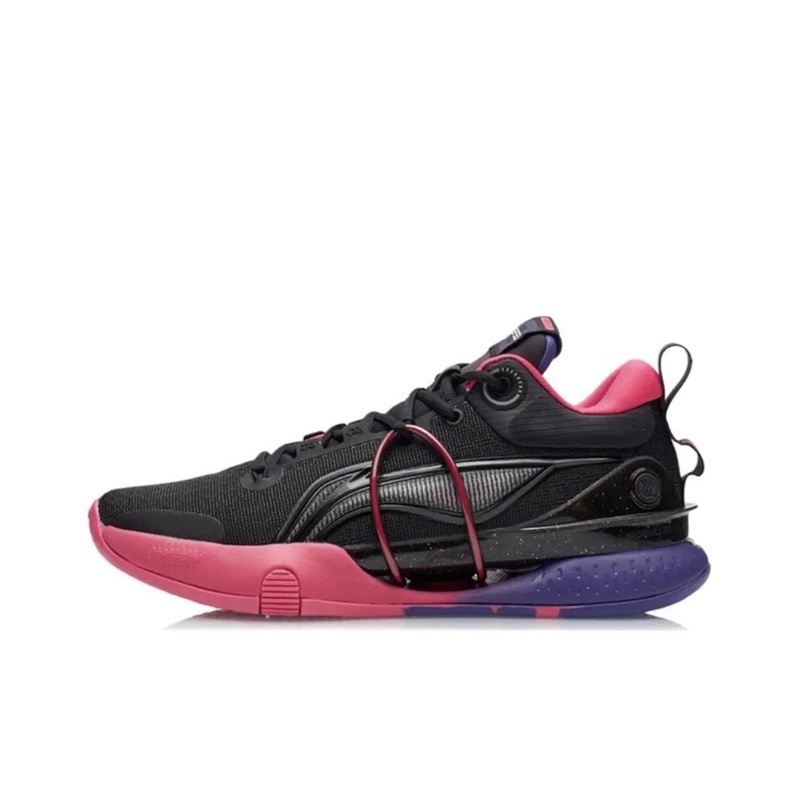 【吉米.tw】代購 李寧 閃擊 8 Li-Ning Speed VIII Premium 黑紫 男鞋 籃球鞋