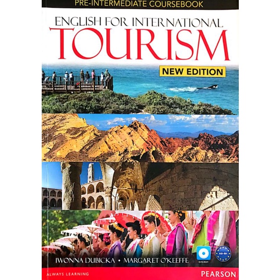 ［英文書籍📚］TOURISM-ENGLISH FOR INTERNATIONAL  附英文光碟