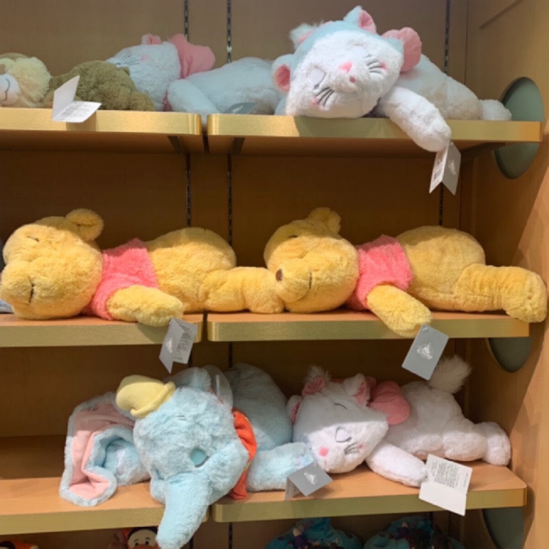 沙發馬鈴薯妮 日本代購 2019 迪士尼 睡顏 趴姿娃娃 維尼 小飛象 熊抱哥 奇奇蒂蒂 瑪莉貓 熊抱哥 唐老鴨