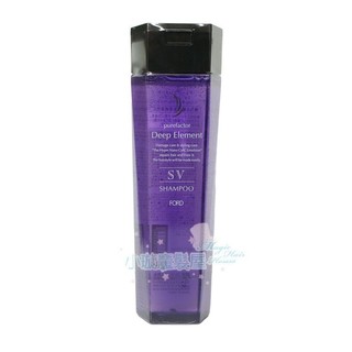 日本 FORD 紫晶SV洗髮精-(輕盈蓬鬆) 300ml 彈力輕盈乾爽蓬鬆