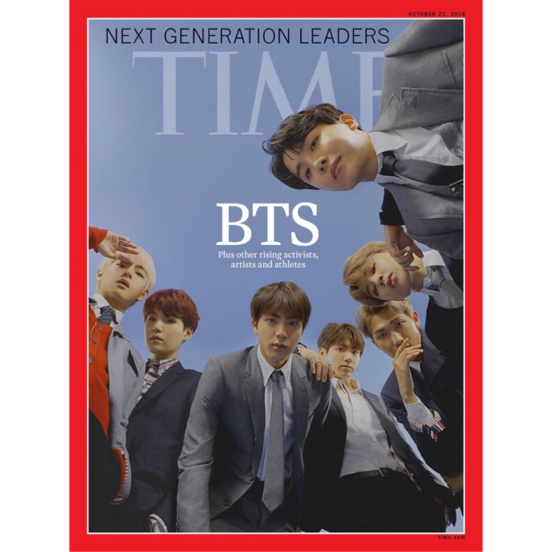 【代購】BTS 時代雜誌 TIME ASIA 2018 10月號