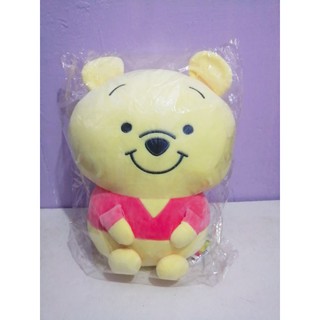 全新現貨 迪士尼 33cm 小熊維尼QQ抱枕 有吊牌有雷標