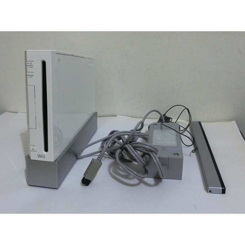 Nintendo Wii 主機 RVL-001(JPN)主機+電源線+接收器