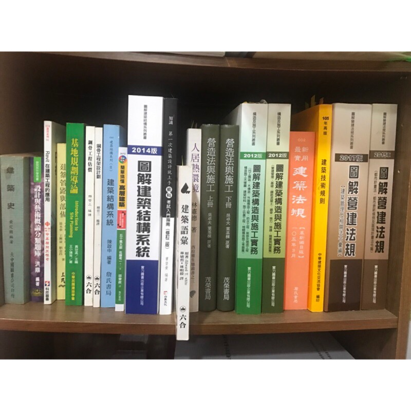 已全數售出 實力補習班講義課本建築師考試公務人員建築高考研究所考試用書講義 蝦皮購物