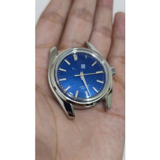 定製手錶 不是GS GrandSeiko 藍面 SEIKO 掃秒 石英機芯