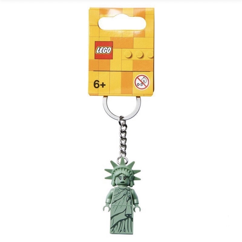 【樂高丸】樂高 LEGO 自由女神 樂高鑰匙圈｜854082