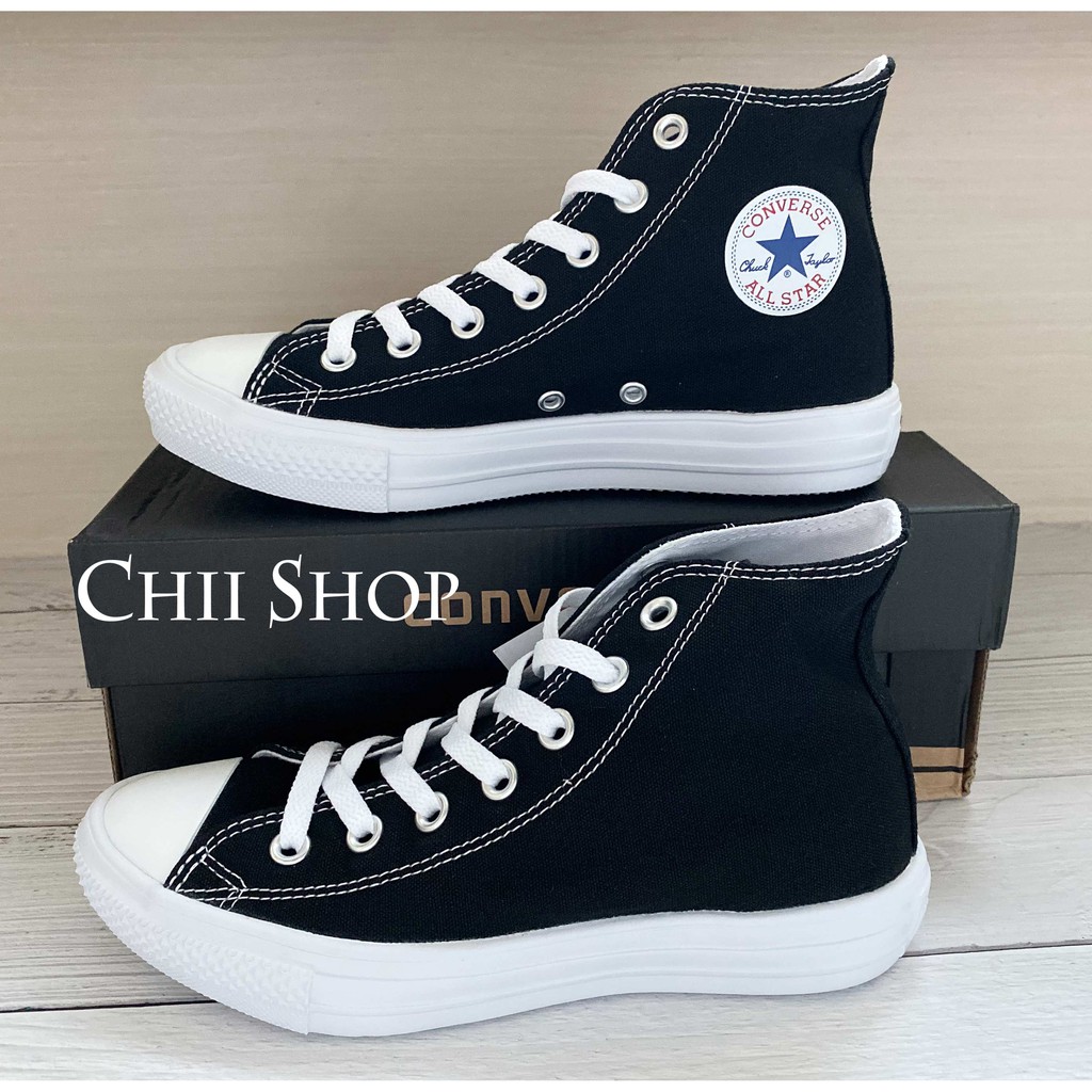 CHII】日本代購Converse ALL STAR LIGHT HI 輕量款黑色帆布鞋高筒輕量| 蝦皮購物