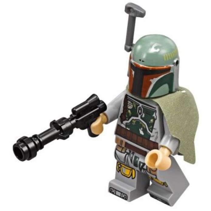 磚家 LEGO 樂高 人偶 星戰 STARWARS Boba Fett 波巴費特 含武器 披風 75174 sw0822