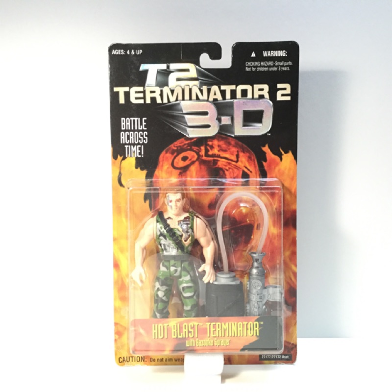 1997 Kenner 魔鬼終結者 迷彩裝阿諾 Terminator 老吊卡 美系老玩具