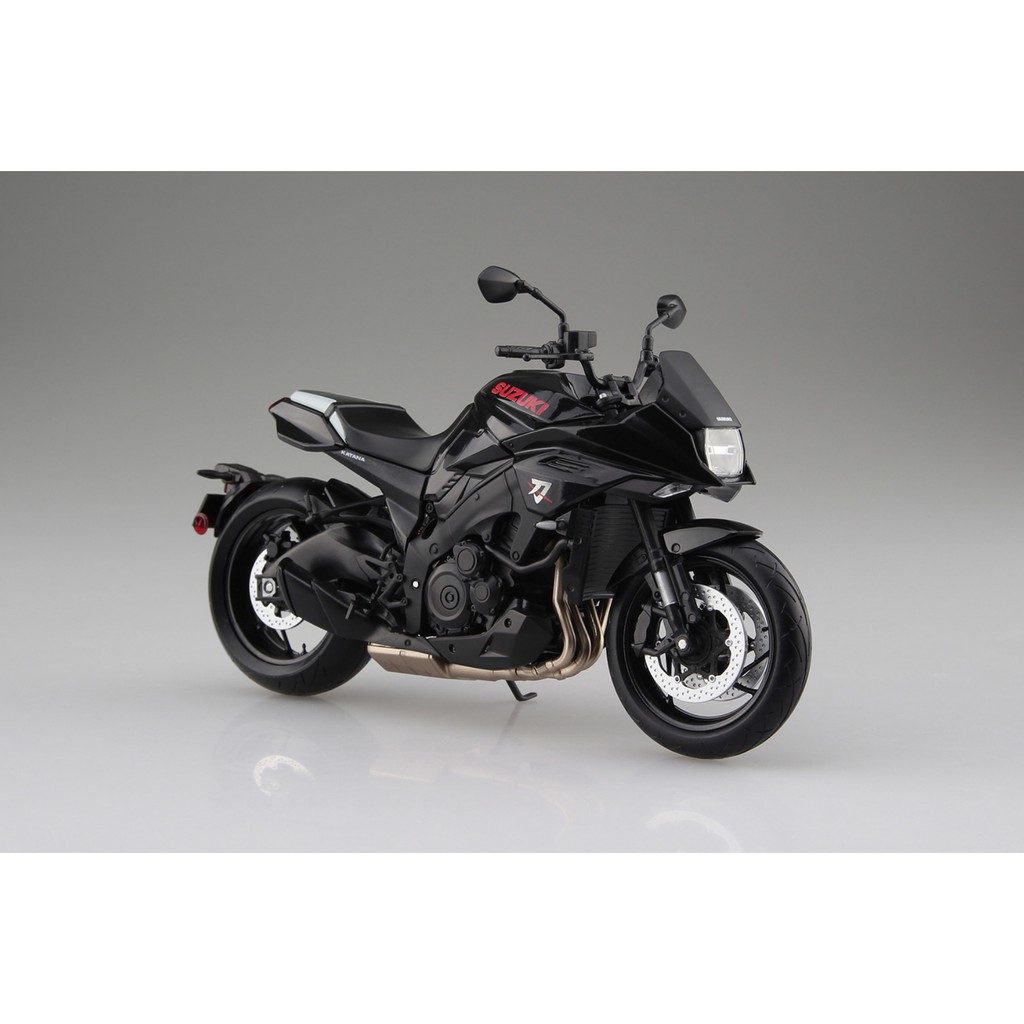 全新現貨 Aoshima 青島文化社 SUZUKI GSX-S1000S KATANA 1/12 黑 超商取付免訂金