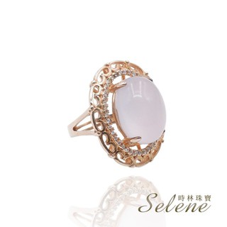 【Selene】典雅高貴紫玉髓戒指