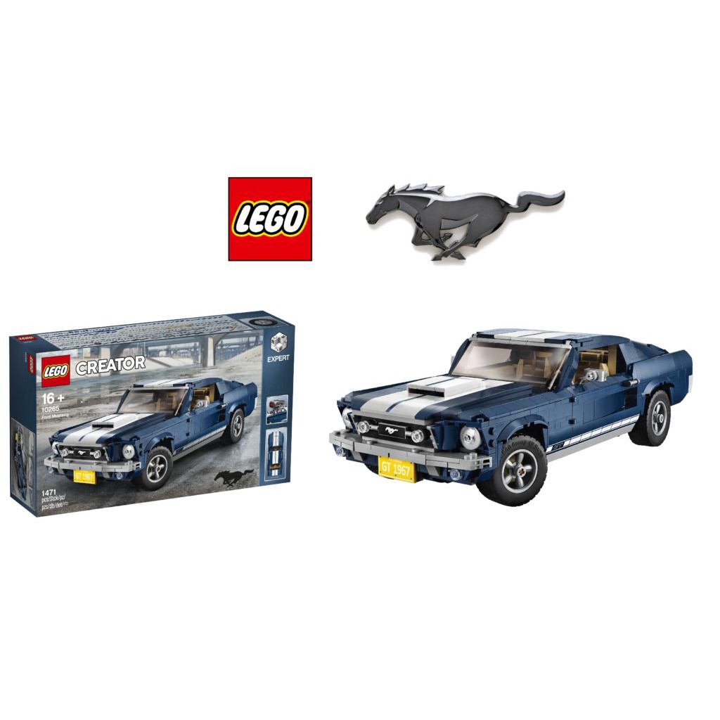 ford mustang lego 10265