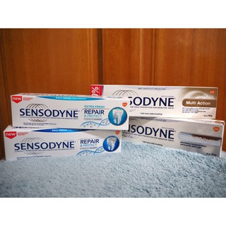 Sensodyne舒酸定專業修復抗敏牙膏100g#長期抗敏多元護理牙膏160g#溫和美白牙膏160g