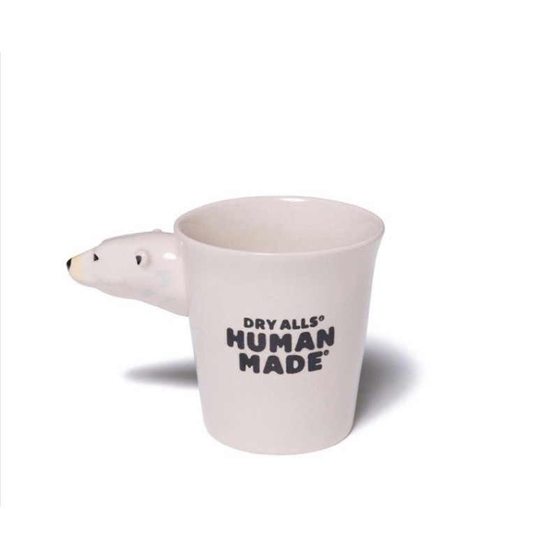 全新商品 Human Made polar Bear Mug 北極熊 白熊 造型 馬克杯 現貨 日本製 Nigo 杯子