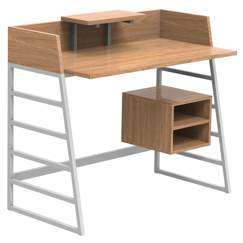 (組合) 特力屋 萊特淺木桌淺木層板淺木櫃
