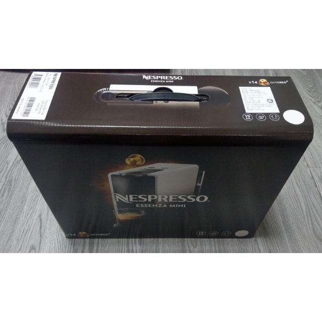 【Nespresso】膠囊咖啡機 Essenza Mini_白色(贈頂級咖啡體驗組)