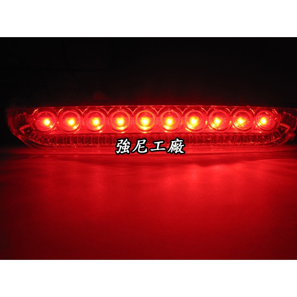 全新 2010-2013年 MAZDA 3 馬三 五門 掀背 第三煞車燈 LED 紅殼