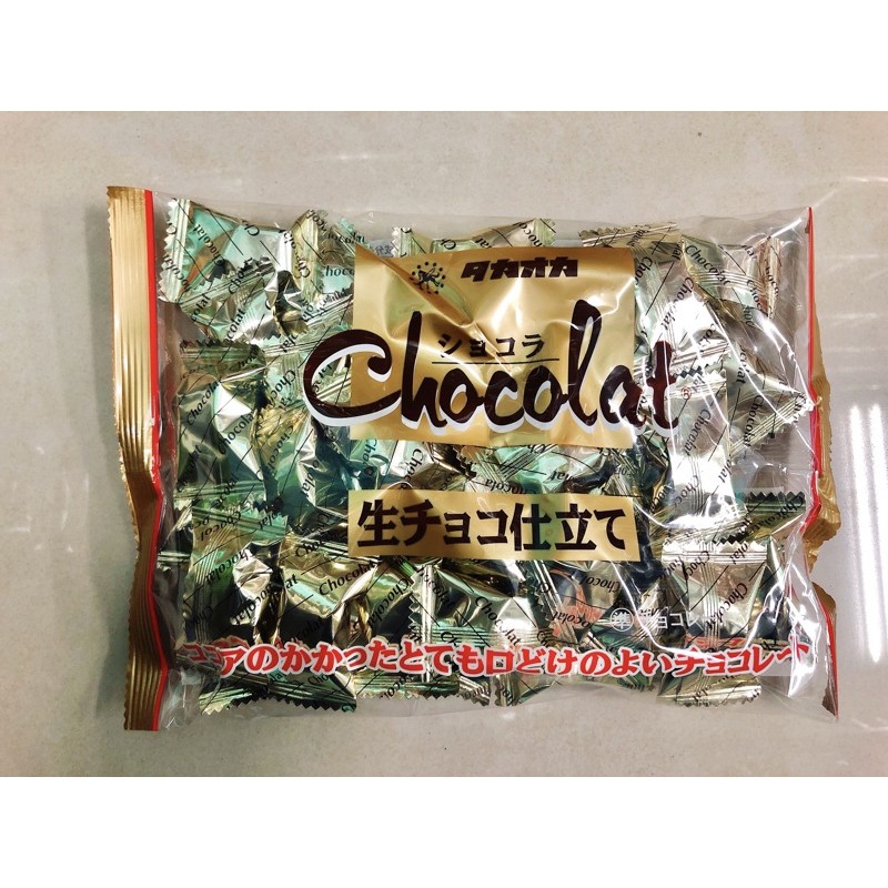 日本 takaoka 高岡 生巧克力 172g