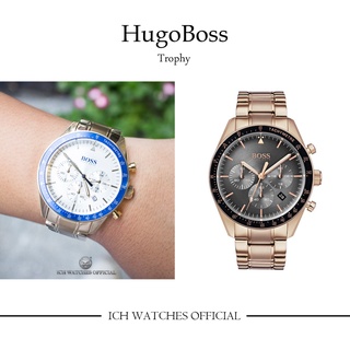德國Hugo Boss Trophy系列三眼計時錶男錶-手錶女錶運動錶賽車錶生日禮物情人節禮物HB1513634