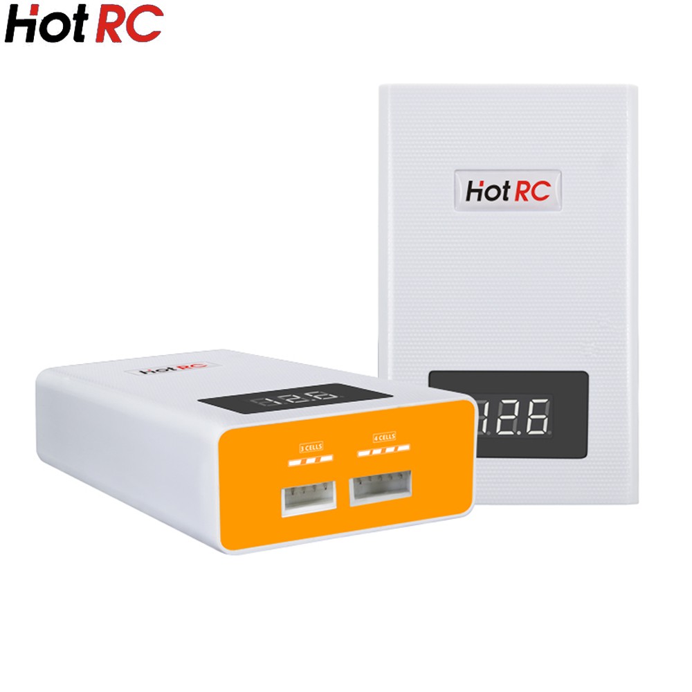 HOTRC A400 航模充電器4S 3S鋰電池平衡充電器 11.1V 14.8V快速充電器