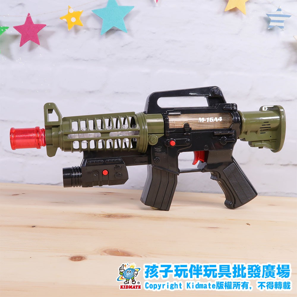 M-16A4燈光電動衝鋒槍 聲光 音效 槍類玩具 玩具槍 音效玩具 電動槍 男孩 女孩 送禮 孩子玩伴