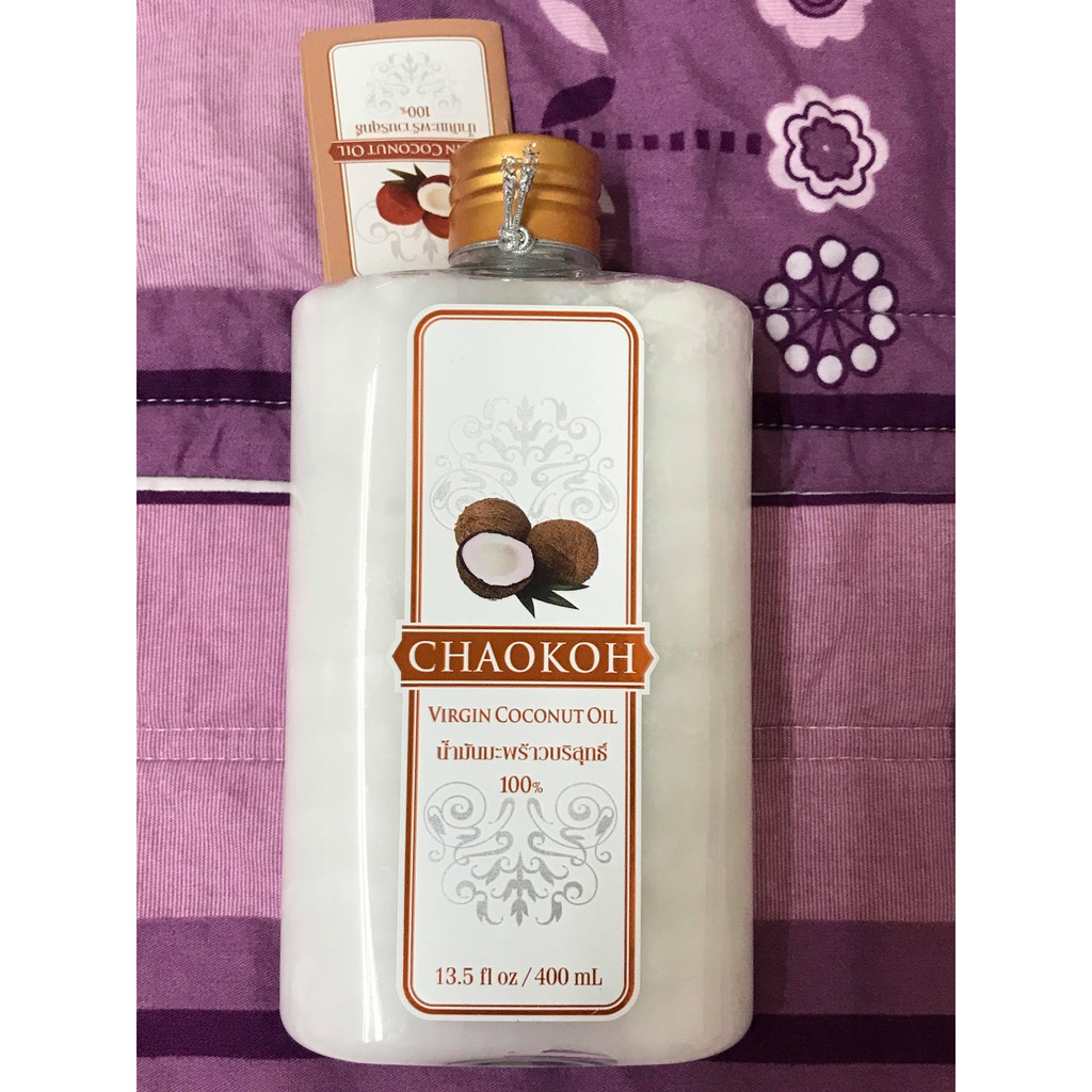 泰國 俏果牌 CHAOKOH 食用椰子油 400ML