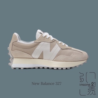 NEW BALANCE 327 NB 咖啡牛奶 大地 奶茶 女款 休閒 增高 WS327EC【Insane-21】